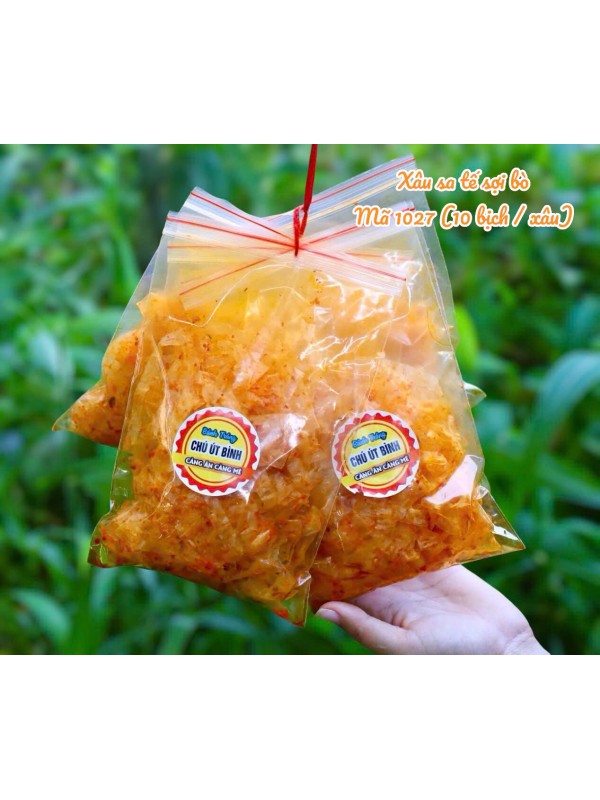 Xâu Bánh Tráng Sợi Bò Zip Mã 1027